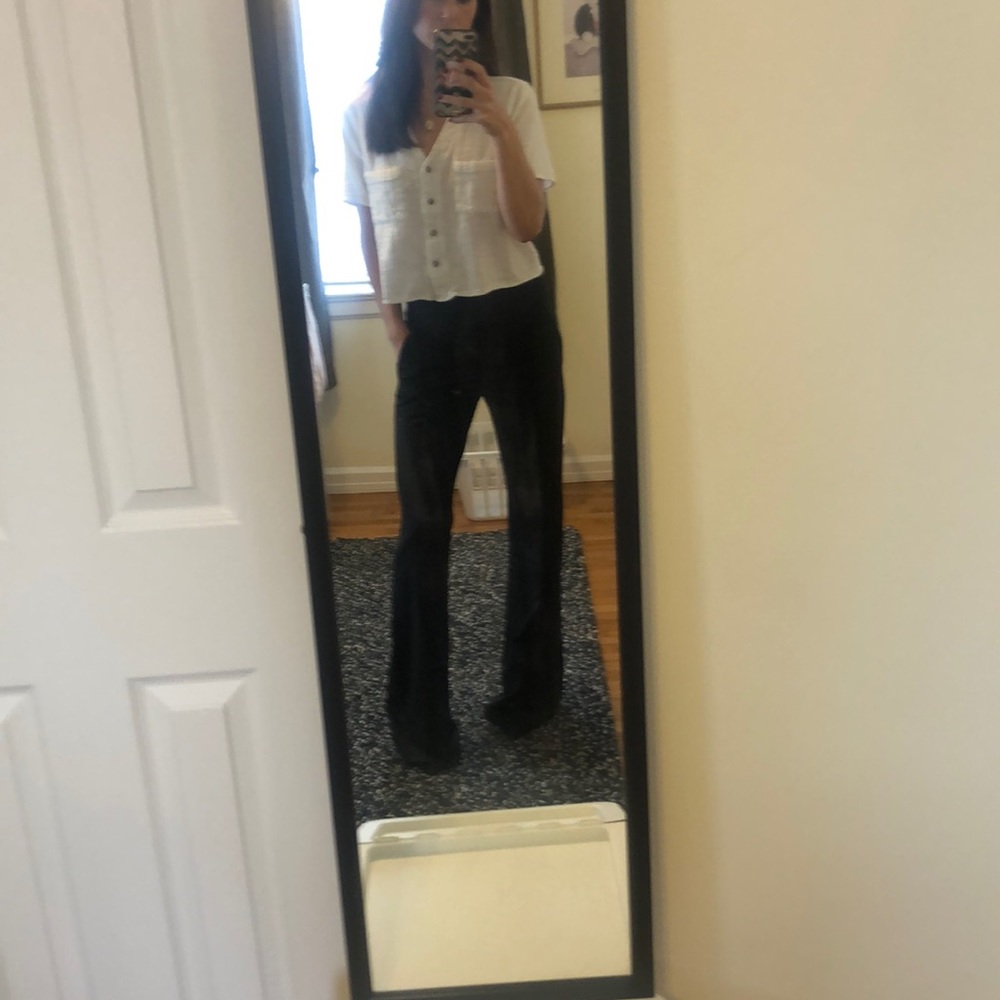 Theory Flare Leg Trousers